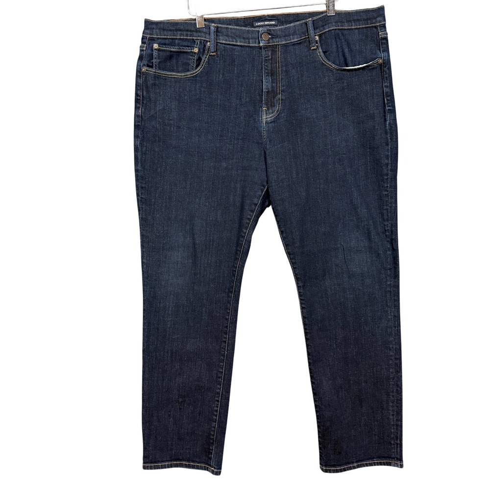 Lucky Brand Mens Jeans W40 L32 Blue 223 Straight Dark Wash‎ Denim Fits 42x31